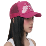 baby girl 8 cap pink