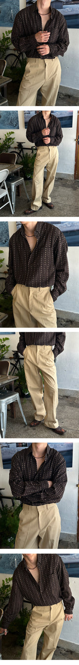 [UNISEX] Ethnic pattern shirts