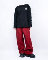 BBDスケッチロゴロングTシャツ(Black)