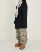 (Leopard Item)キヤヒョウ柄バルーンフィットワイドパンツ