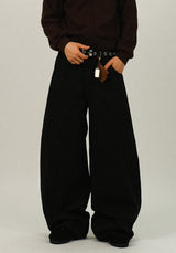 DN Cotton Balloon Curved Pants