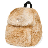 CHERRY FUR MINI BACKPACK [BROWN]