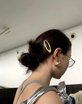 Silver point hair-pin(1pcs)