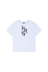 White PRS thorn short sleeve t-shirts