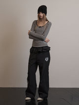 FRILL SPORTY PANTS_P