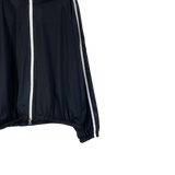 mesh track hooded jacket