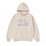 25SS マグショットエイリアンフーディー ダークベージュ