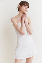 ベラチューブドレス white