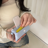 ハートチェーンウォレットバッグ_ワイド (3color)