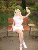 I♥︎ROSEANNE TWINKLE TEE (PINK)