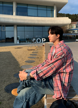 Anu Overfit Check Pattern Shirt