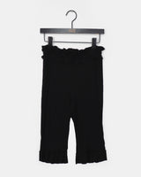 Jabel v-neck frill capri pants