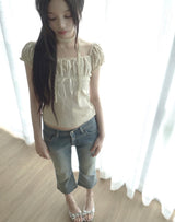 hazel scarf tee