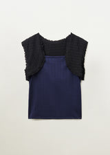 ベストスリーブレス (Black)