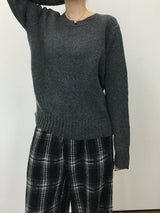 [Basic Item] ソフトラウンドベーシックニット (8c)