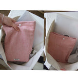 Book stripe button pocket(2type)