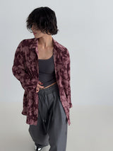 3 TAP Afterimage Flower Shirt (2color)