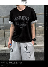 Tropic Vintage Roll-Up Short Sleeve Tee