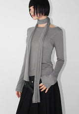 [SCARF SET] MOOD LONGSLEEVE
