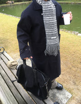 No.1489 stripe wool muffler (5color)