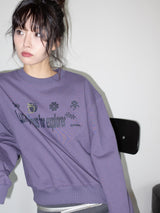 ラッキースウェットシャツ (DUST PURPLE)