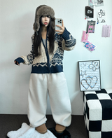 カリーテディフリースパンツ🧸🤎🤍3カラー