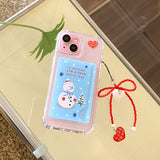[MADE]Snow White-Sky Card-Tank Jell-Hard Phonecase