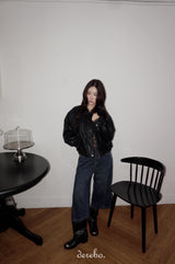 Fine Bermuda Capri Denim Pants