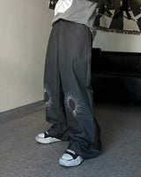 DV Sun Embroidered Wide Slacks (2C)
