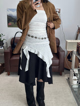 LAP FLARE SKIRT