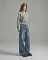 (W's) Side Rivet Denim Pants