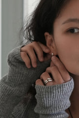 [925 Silver] #AR01