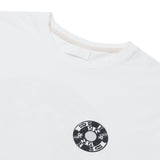 EEERRR Record artwork damage washing T-shirt (White)