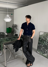 Eden 512 Ice Linen Wide Denim