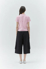 KIRSH PLAIN SLIM FIT PIQUE T-SHIRT - LIGHT PINK