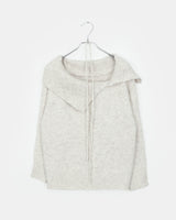 Ruo Strap Off-shoulder Wool Knit