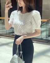 Color Matching Layered Slit Long Skirt