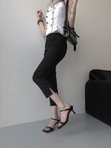 summer capri pants (2color)