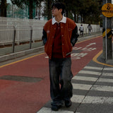 Front pocket washing denim (2color)