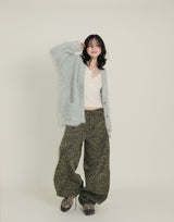 (Leopard Item)キヤヒョウ柄バルーンフィットワイドパンツ
