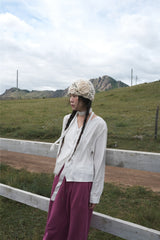 Epi Dot Scarf + Blouse (2color)