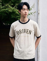 26SS★ ドリブンカレッジリンガーTシャツ