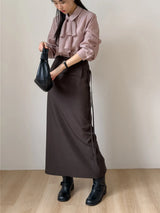 Lucia Tie See-through Blouse