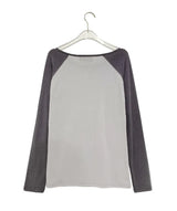 Tensor Basic Color Matching Raglan Long Sleeve Tee