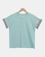 モバ ロールアップ ショートスリーブ Tシャツ