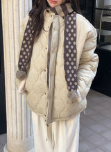 DZ Jar Quilted Padded Jumper (5color)