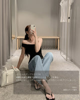 【MADE】One shoulder blouse