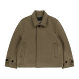 Short mac coat  (beige)