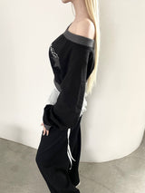 1466. Star one-shoulder mtm (2color)