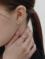 26SS★ [Premium Plating] Precise AB(W) Stone Line Ring